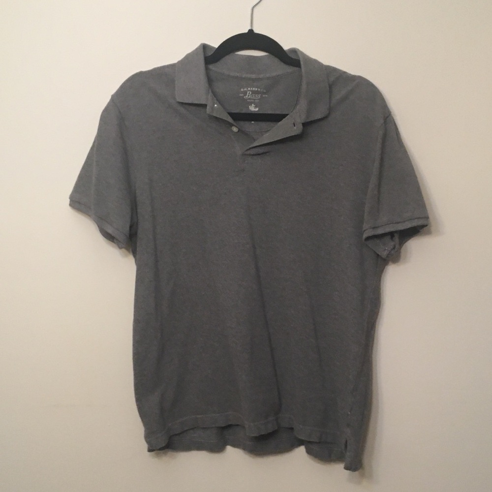 Bass brand Grey Polo sz M